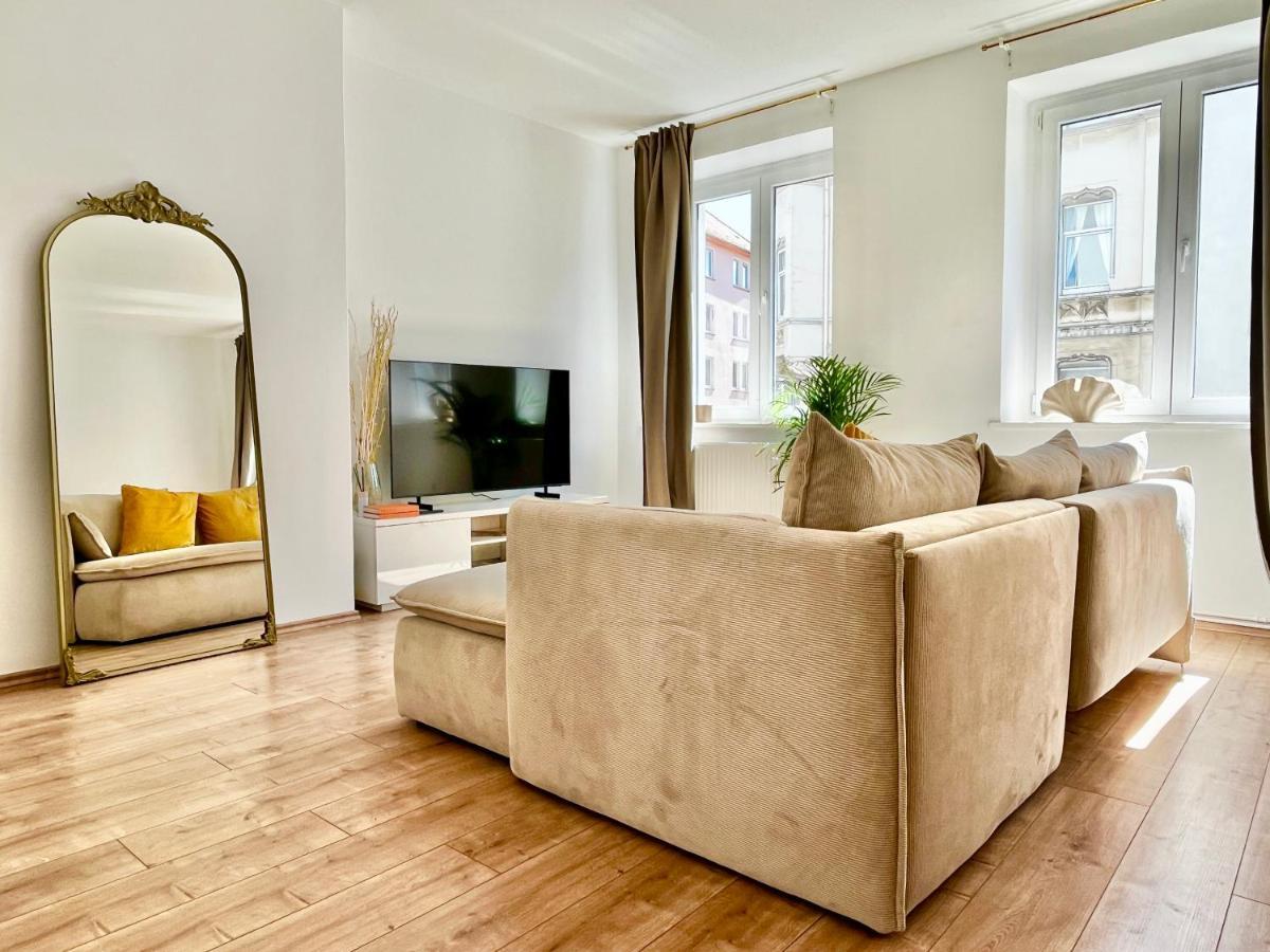 Design Apartment - Parking - Kingsize-Bett - 2X Bad - Zentrum Hannover Exteriér fotografie
