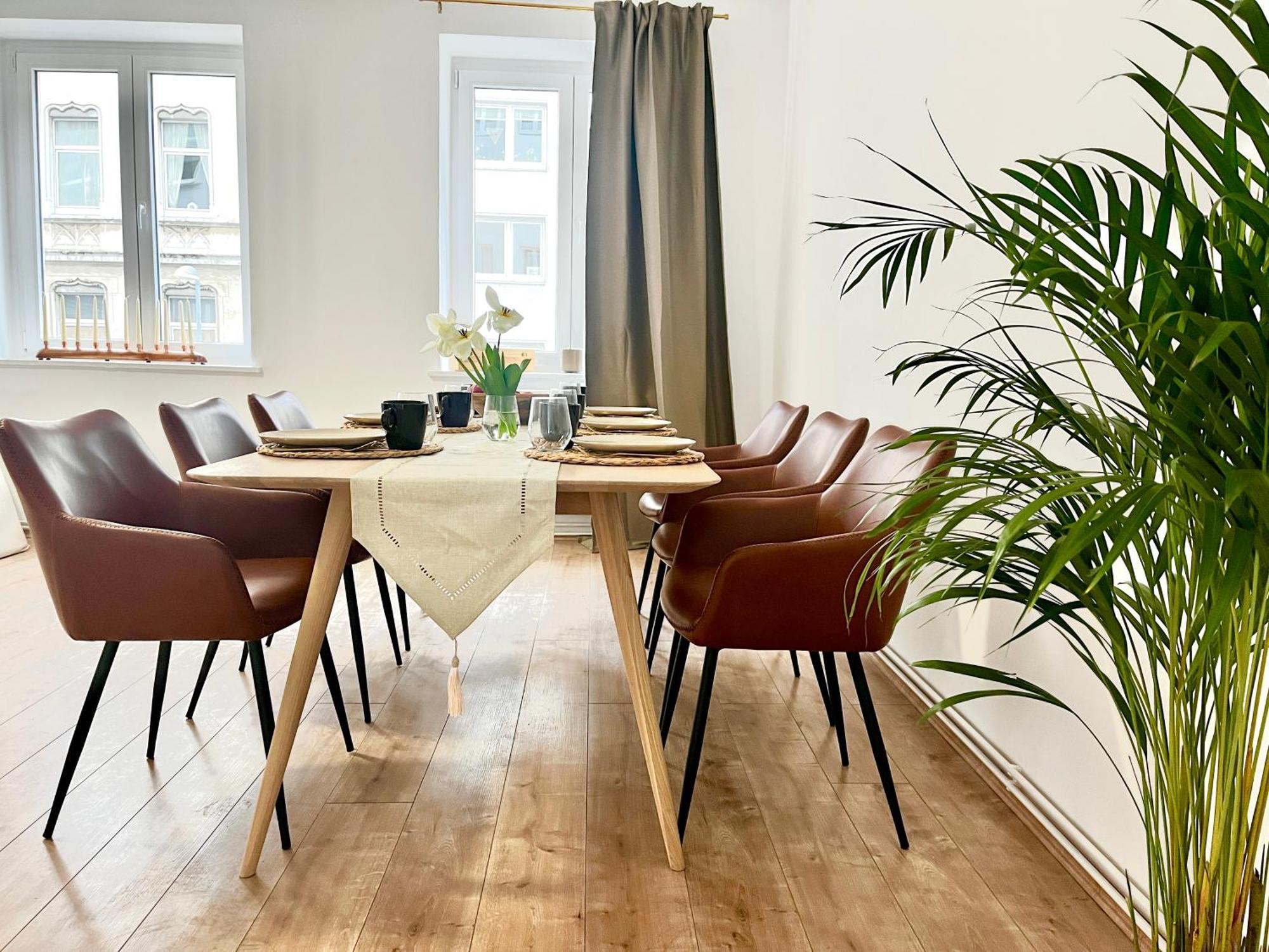 Design Apartment - Parking - Kingsize-Bett - 2X Bad - Zentrum Hannover Exteriér fotografie